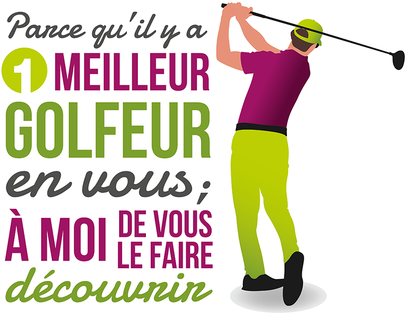 Yan Massonnat votre coach de golf en Belgique